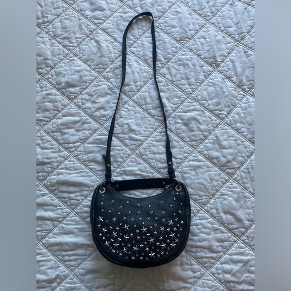 Jimmy Choo Studded Small Crossbody Bag - Picture 9 of 9